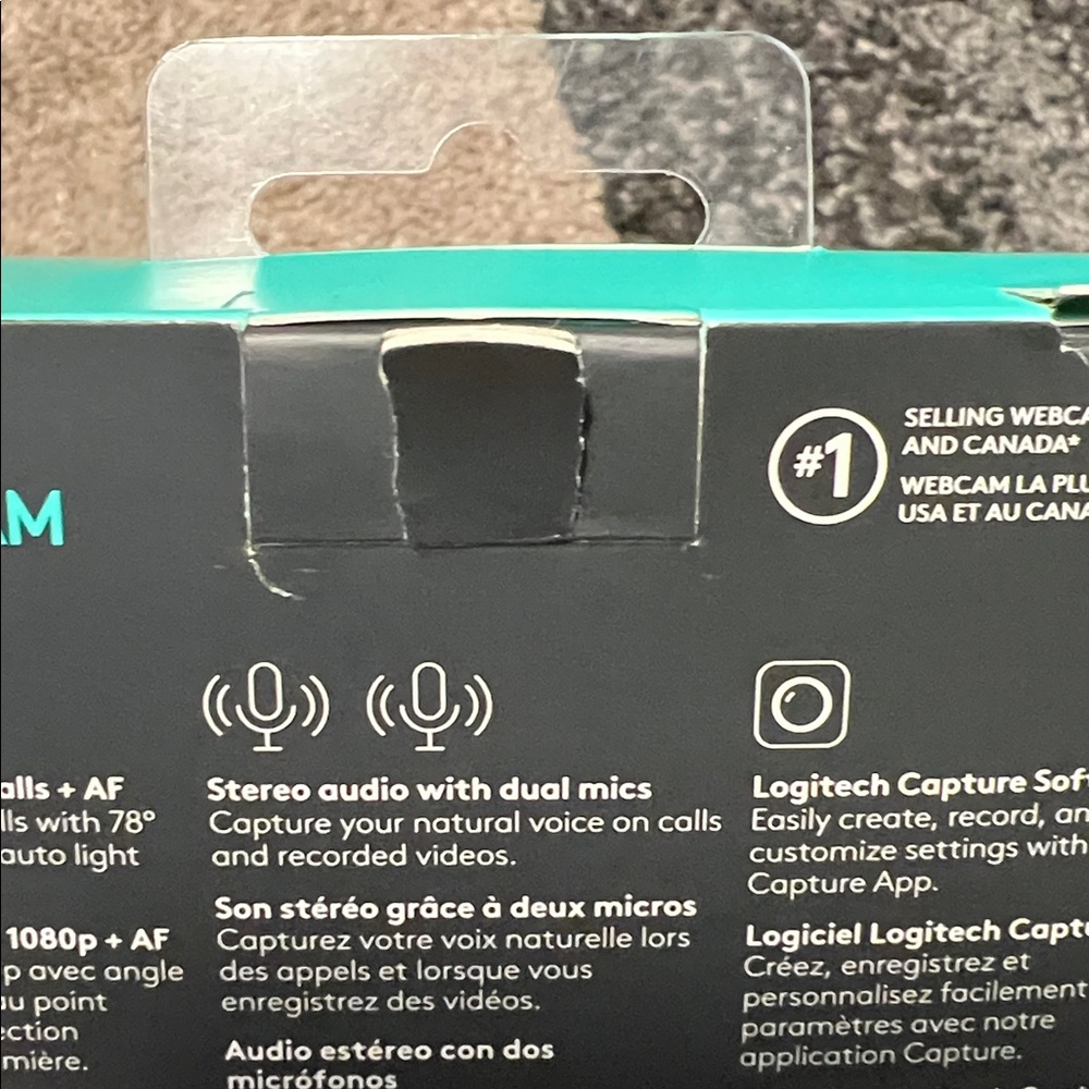 Logitech C920S Pro HD webcam, NEW! - Picture 7 of 7